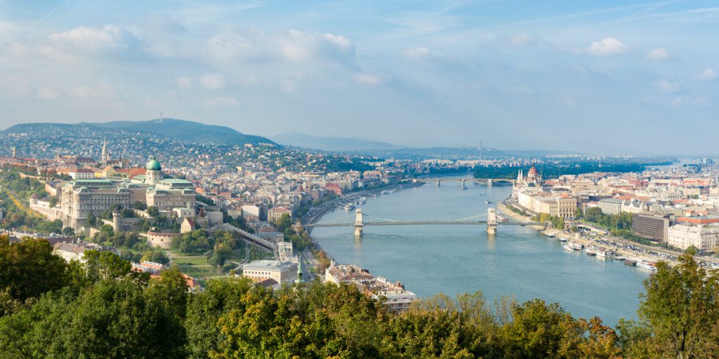 budapest palace panorama