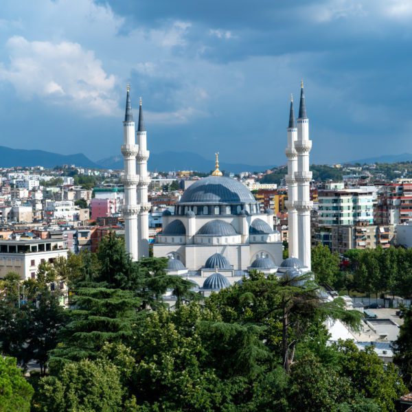Tirana Albania mosque