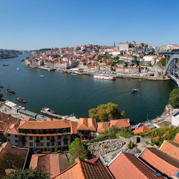 Porto, Portugal river panorama