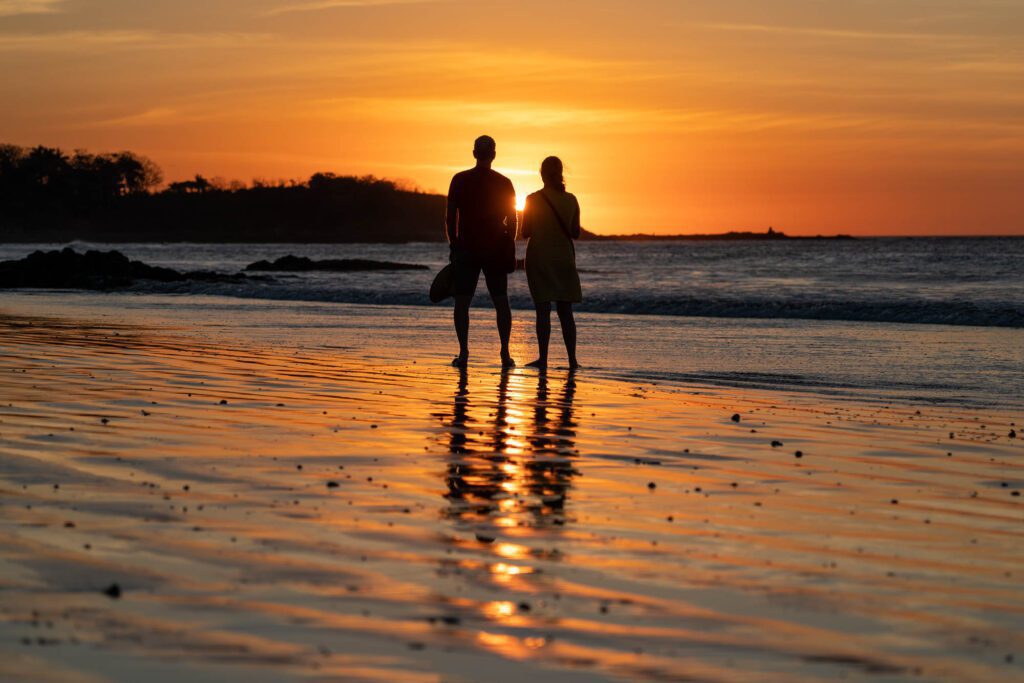 Sunset in Tamarindo Costa Rica. Favorite Photos of 2022.