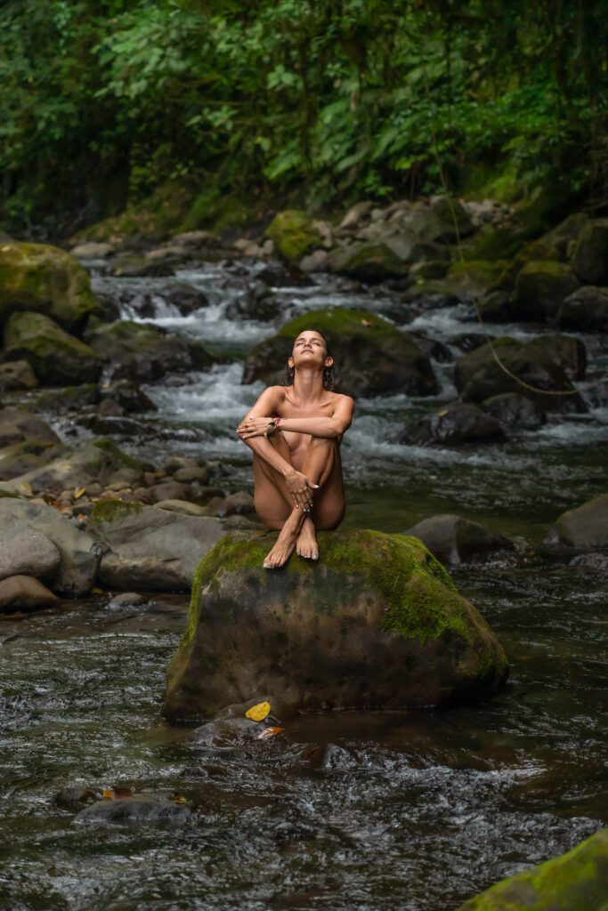 Valeria in the river, La Fortuna Costa Rica. Favorite Photos of 2022.